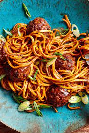 Best Noodle Recipes Korean Meatballs Recipes Food