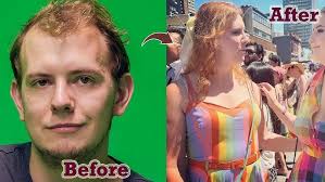 Olivia, IT manager turned into a beautiful woman.