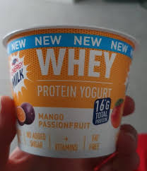 The basic type of yogurt is tofu yogurt, where the amount of protein in 100g is 3.5 g. Whey Protein Yogurt Mango Passionfruit Emmi Energy Milk 170 G