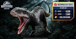 It is advised to not rush to get this creature before reaching park level 60. Uzivatel Jurassic World The Game Na Twitteru Hurry Up And Reach Dominator League Before The Indominus Rex Gen 2 Gets Away Play Now Https T Co Oavpkdv3my