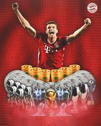 Bundesliga, champions league, dfb pokal, friendlies, world club championship). Fc Bayern Munchen Bundesliga Dfb Pokal Dfl Supercup Champions League Uefa Supercup Fifa Club World Cup Fifa World Cup With 27 Trophies Thomas Muller Is
