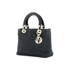 Christian Dior Lady Dior Petit Modele En Toile Cannage Noire Lady Dior Sacs A Main Dior Dior Supple lady dior bag embroidered with fringing and beads representing the air element. christian dior lady dior petit modele