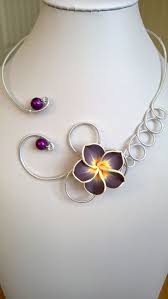 Open Collar Necklace Eggplant Jewelry Eggplant Necklace Etsy Jewelry Design Jewelry Expensive Jewelry