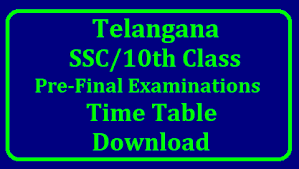 Ts Telangana Ssc Pre Final Exams Time Table 2018 Download Exam Time Final Exams Jobs For Teachers