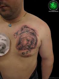Find and save ideas about baby portrait tattoo on wrist on tattoos book. 70 Brilliant Chest Tattoos