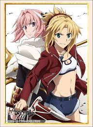 Fate Apocrypha mordred Saber of red & astolfo Rider of Black Card Game  Character Sleeves Collection hg vol.1566 Anime Art : Amazon.in