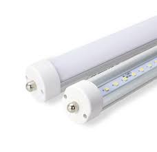 8 Ft T8 Led Tubes Bypass Direct Frosted Clear Viribright