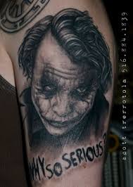 Iconic movie tattoos permanent celebrations of heath. Heath Ledger Joker Tattoo Joker Tattoo Best 3d Tattoos Heath Ledger Joker