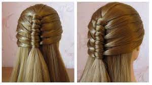 Tuto Coiffure Pour Tous Les Jours Pour L Ecole Travail Tresse Simple Et Rapide Youtube Sac Orguleri Orgu Sac Modelleri Sac