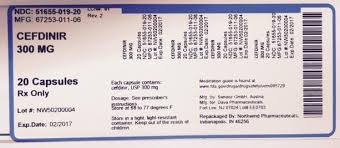 Cefdinir Information Side Effects Warnings And Recalls