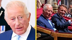 King Charles' Eye Injury Sparks Concern at France's State Visit