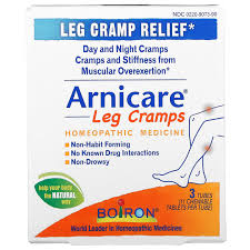 Using soap for leg cramps is worth trying if you get them at night. Boiron Arnicare Leg Cramps Leg Cramp Relief 3 Tubes 11 Chewable Tablets Per Tube Iherb