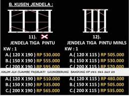Bahan bangunan memang menjadi salah satu hal yang paling penting dalam proses pembuatan sebuah rumah, gedung, perkantoran, jalan dan sejenisnya. 4 Harga Kusen Beton Knck Down Bandung Youtube