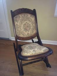 Wooden Hand Carved Antique Rocking Chair Embroidered Seat And Back Vintage Rocking Chair Folding Rocking Chair Antique Rocking Chairs Vintage Rocking Chair