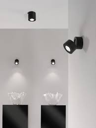 Wall Mounted Spotlight Ceiling Mounted Indoor Led Mind Led Favilla By Manuel Vivian Axo Light Luminaire Plafond Douche Plafond Lumieres Encastrees