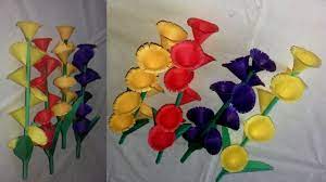 Diy Paper Flower Stick Home Decoration Paper Craft Handicraft Diy Paper Paper Flowers Craft Paper Flowers