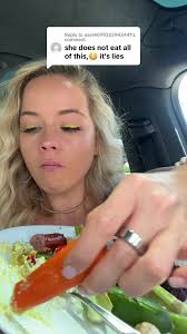 Replying to @user4099322943441 SO MANY LIEEEES #thatgirlsaliar  #thatboysonfire #healthygirlsummer #lunch #weightloss #eatlunchwithme  #mustard #applesausage #veggieswithmustard #asmr #crunchy ...