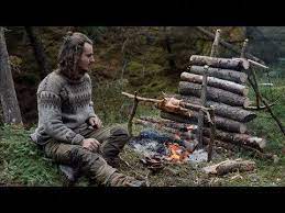 72 Bc1 6 Days Solo Bushcraft Canvas Lavvu Bow Drill Spoon Carving Finnish Axe Etc Youtube Survivalaxe Solo Camping Bushcraft Camping