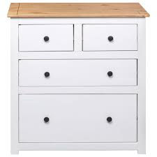 Um zu vermeiden, dass sich die türen und schubladen unserer sideboards zu schwungvoll. Kommode Sideboard Anrichte Mit 4 Schubladen Schubladenschrank Schrank Massivholz Ebay