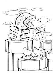 Pictures to print and color. Videogameart Tidbits On Twitter Four Pages From A 1990 Super Mario Bros 3 Coloring Book