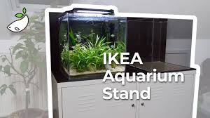New Ikea Aquarium Stand And Tank Maintenance Youtube In 2020 Aquarium Stand Aquarium Ikea