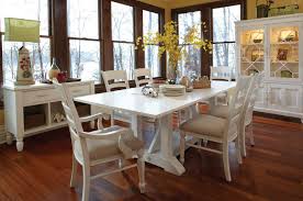 Read customer reviews and common questions and answers for klaussner furniture part #: Klaussner Sea Breeze 7 Piece Rectangular Trestle Dining Set In White By Dining Rooms Outlet Dining Room Sets Dining Room Table Decor White Kitchen Table
