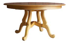 Here at country lane furniture we continue to offer a huge selection of rustic farmhouse and as well as modern dining tables. French Country Ethan Allen Round Dining Table Chairish