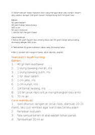 Resep cara bikin nasi bayam yang enak dan sehat ini bisa dicoba untuk menu sarapan besok. Doc Mpasi 11 Bulan Lhien Paembonan Academia Edu