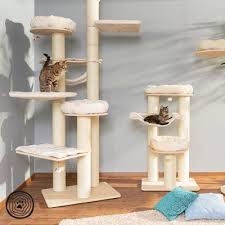 I ordered this tree after my two cats wore their old one out. Natural Paradise Kratzbaum Deckenspanner Xxl Gunstig Kaufen Zooplus