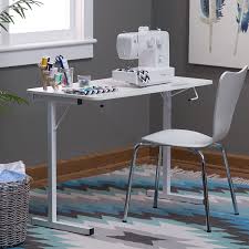 Planning is key to furniture layouts in narrow living rooms, bedrooms, and more. 9 Space Saving Sewing Tables For Small Areas Sewing