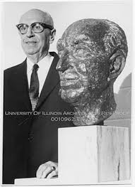 Lloyd Morey with Bust