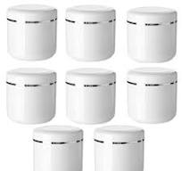 Amazon.com: Plastic Empty Cosmetic Containers with Lid ...