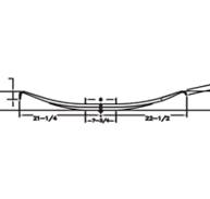 SPRING, 2 LEAF (326-00) HEIGHT: 5.25"