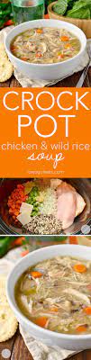 Crock Pot Chicken And Wild Rice Soup Iowa Girl Eats Recipe Cooking Recipes Recipes Healthy Crockpot Recipes