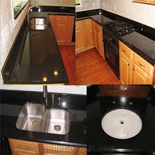 5 out of 5 stars. Mongolia Nero Black Granite Kitchen Countertop From China Stonecontact Com
