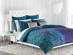 Decorating Your Bedroom With Green Blue And Purple