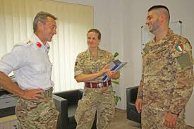 Lieutenant General Tim Radford, the future DSACEUR, paid a visit to the  NATO SFA COE