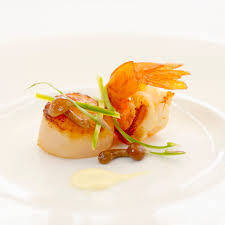 Shrimp And Scallops As Part Of A Low Cholesterol Diet