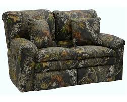 Reclining furniture offers the best in relaxation for you to kick up your feet to watch tv, work on a laptop, or to just hang out with family and friends. Trapper Reclining Loveseat In Mossy Oak Or Realtree Camouflage Fabric By Catnapper 1302