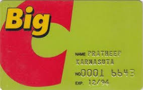 Big c is the largest retail chain and aims to offer smiles by providing a variety of the latest mobiles phones and accessories released worldwide. Functional Card Big C Green Shops Supermarkets Thailand Big C Col Th Bc 05