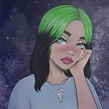Official poptoonstv parody of bad guy by billie eilish subscribe then hit the. Billie Eilish Girl Cartoon Billie Eilish Billie
