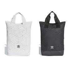 Ad Ebay Adidas Originals 3d Geometric Print Backpack Bag Black White Dv0202 Dv0101 Vintage Messenger Bag Bags Backpack Brands