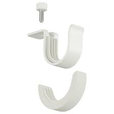 Betydlig Curtain Rod Holder White Ikea Curtain Rod Holders Curtain Rods Curtain Holder