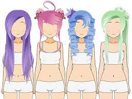 Kisekae Hairstyles Light Coloring By Hetalian Potato On Deviantart Hair Sketch Light Colors Hair Styles