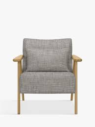10 best armchairs to relax in with a good book and a cuppa. John Lewis Partners Hendricks Accent Chair Light Wood Frame Elsie Storm At John Lewis Partners