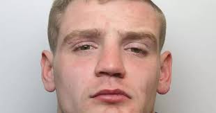 Violent offender Tyler Curran bit police officer's leg while in custody