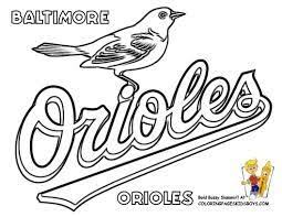 Orioles Baseball Coloring Pages Sports Coloring Pages Baltimore Orioles Baseball