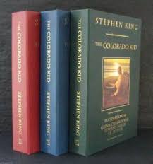 State that lies entirely above 1,000 meters (3,281 ft) in height. The Colorado Kid Great Britain Hardcover The King Cover Archive