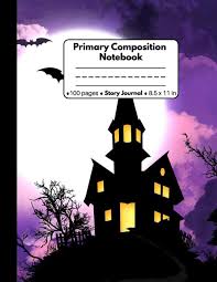 Amazing technologies have opened the doors to some of the most spectacular and haunted places through virtual tours they are offering publicly. Buy Primary Composition Notebook Story Journal Halloween Gifts For Kids Cool Spooky Purple Halloween Castle And Full Moon Primary Story Journal Dashed Mid Line And Picture Space To Draw Book Online At