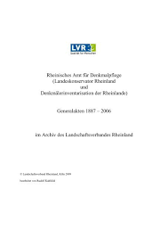 Die stadt ist sitz des landkreises tübingen sowie des gleichnamigen regierungsbezirks und war von 1947 bis 1952. Rheinisches Amt Fur Denkmalpflege Landschaftsverband Rheinland
